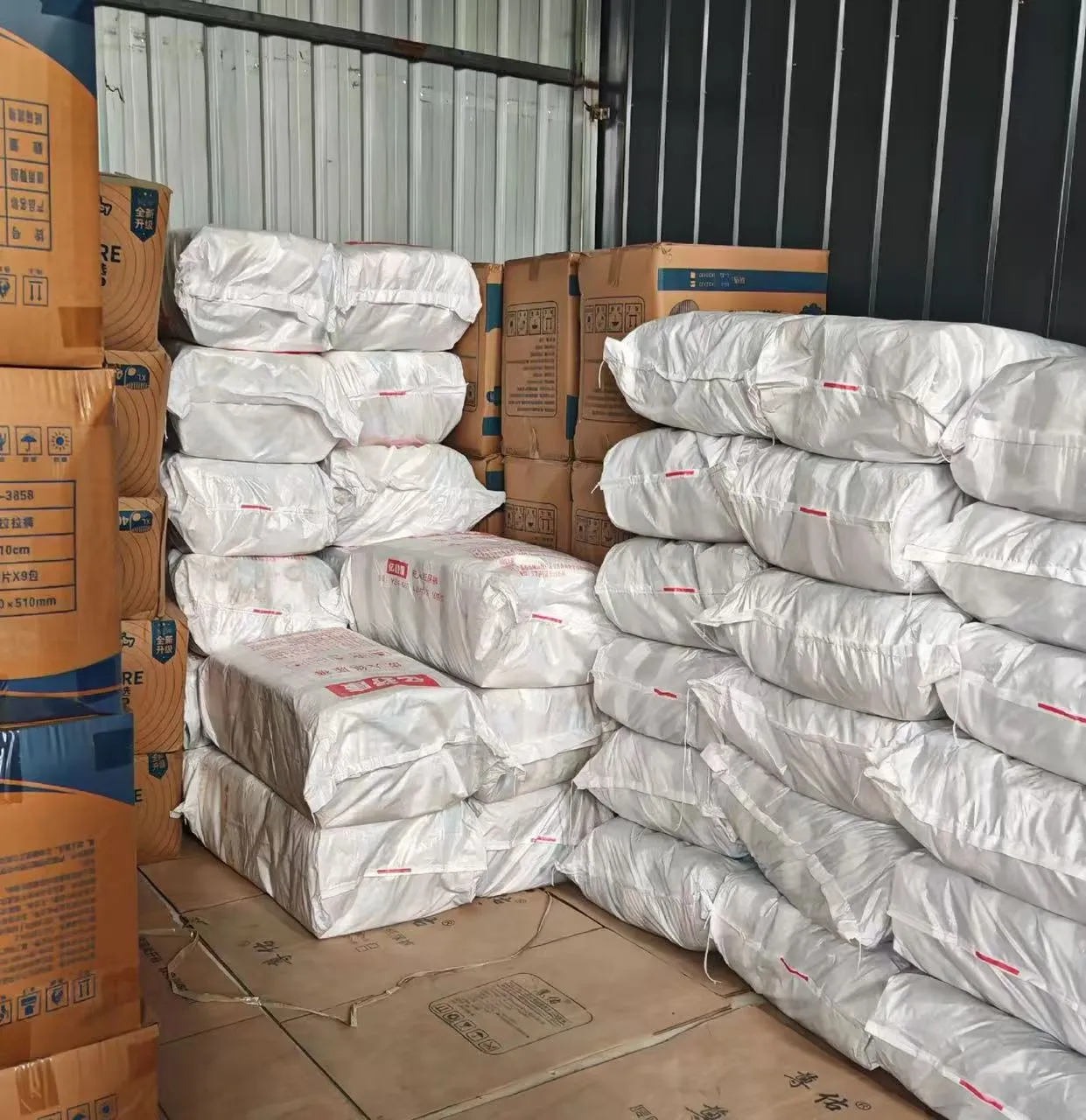 Adult care products on production line
